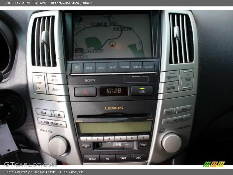 Brandywine Mica / Black 2008 Lexus RX 350 AWD
