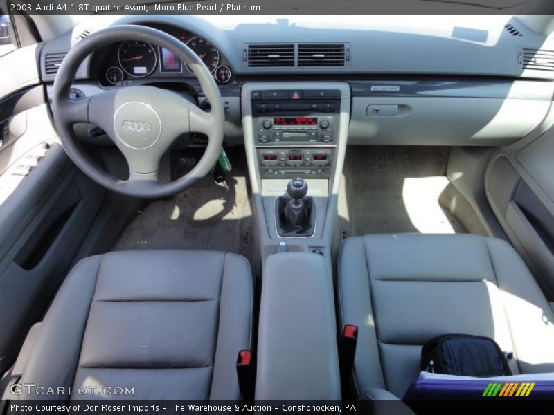 Dashboard of 2003 A4 1.8T quattro Avant