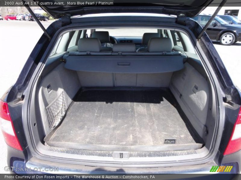  2003 A4 1.8T quattro Avant Trunk
