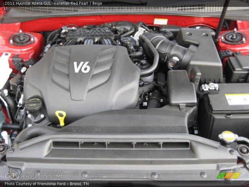  2011 Azera GLS Engine - 3.3 Liter DOHC 24-Valve DCVVT V6