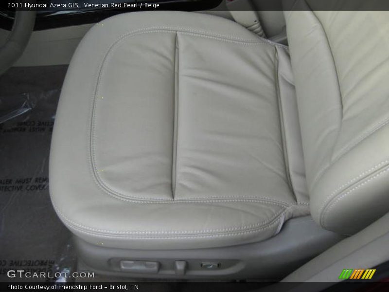  2011 Azera GLS Beige Interior