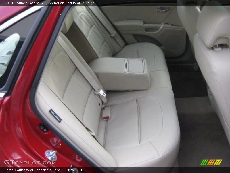  2011 Azera GLS Beige Interior