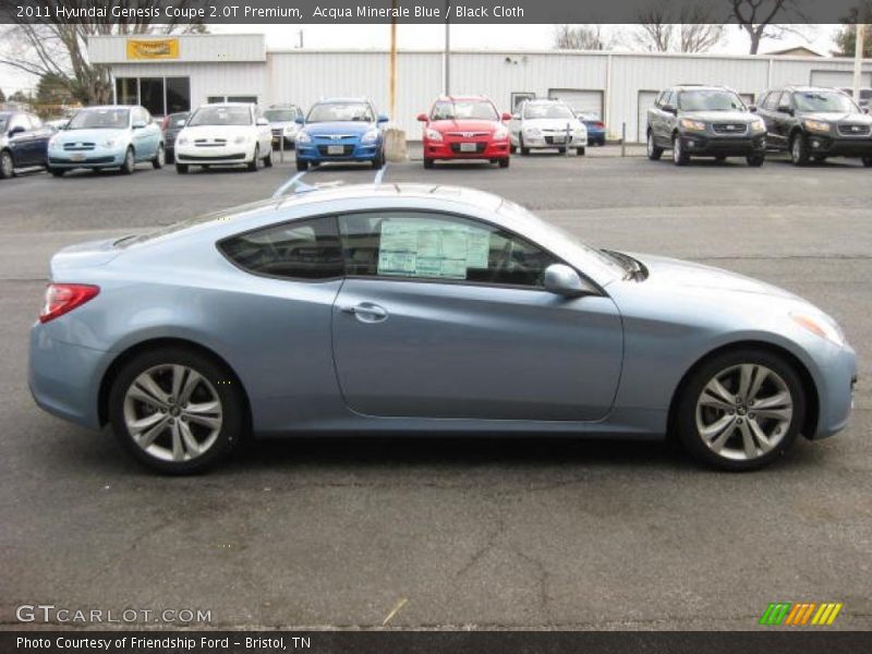  2011 Genesis Coupe 2.0T Premium Acqua Minerale Blue