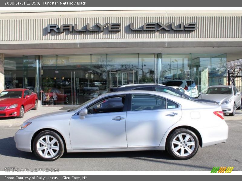 Tungsten Metallic / Black 2008 Lexus ES 350