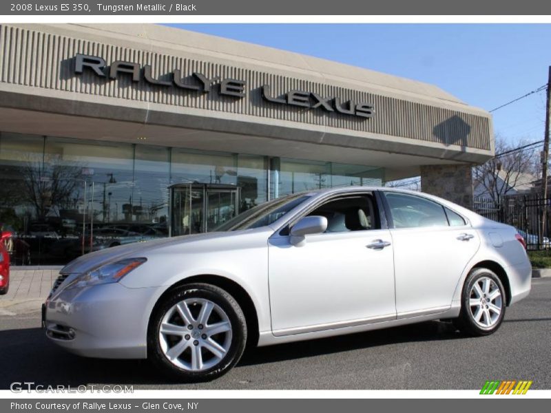 Tungsten Metallic / Black 2008 Lexus ES 350