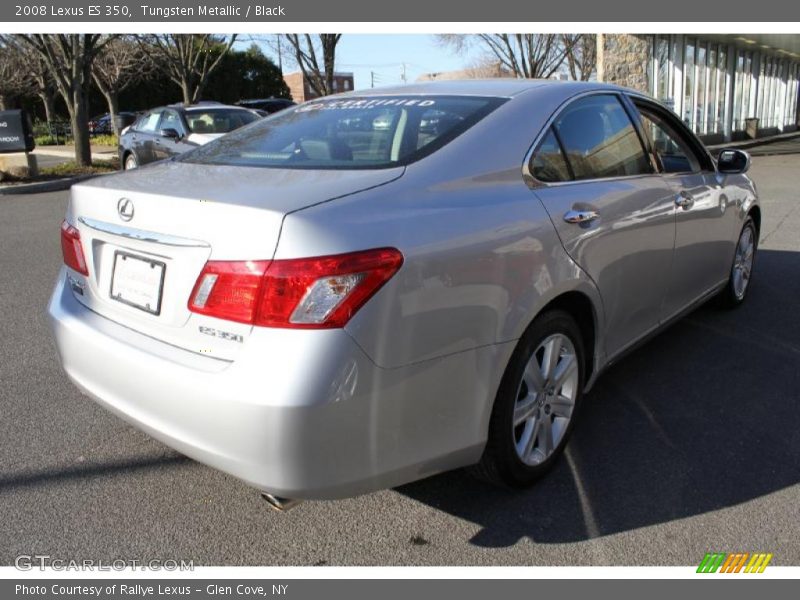 Tungsten Metallic / Black 2008 Lexus ES 350