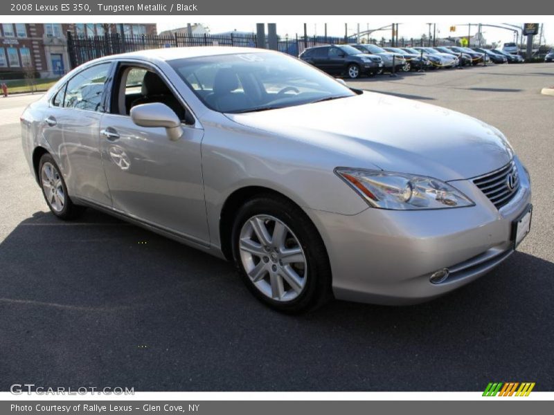Tungsten Metallic / Black 2008 Lexus ES 350