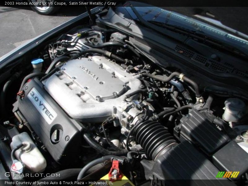  2003 Accord LX V6 Coupe Engine - 3.0 Liter SOHC 24-Valve VTEC V6