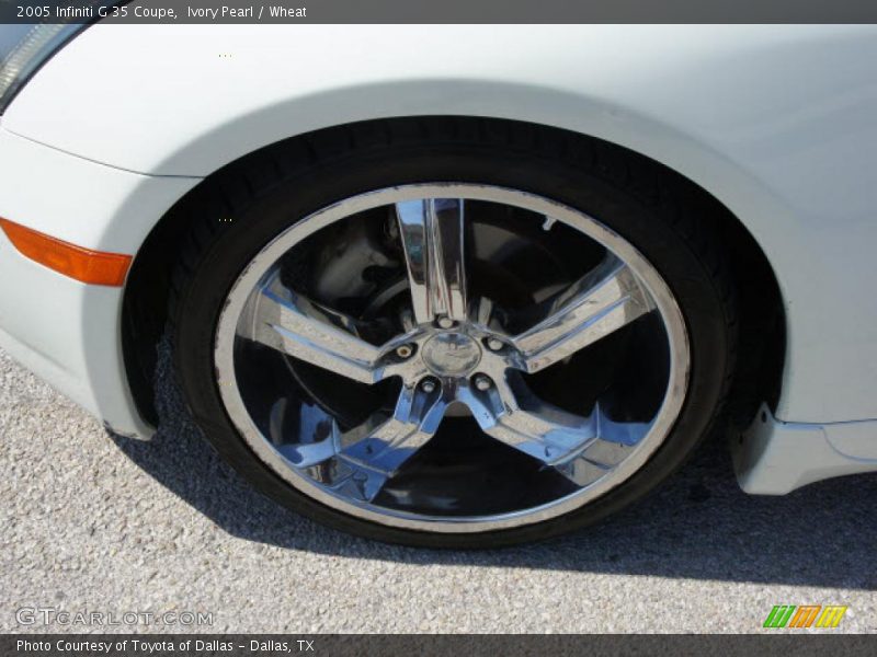 Ivory Pearl / Wheat 2005 Infiniti G 35 Coupe