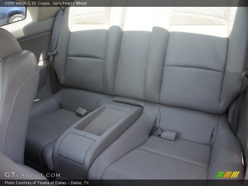 Ivory Pearl / Wheat 2005 Infiniti G 35 Coupe
