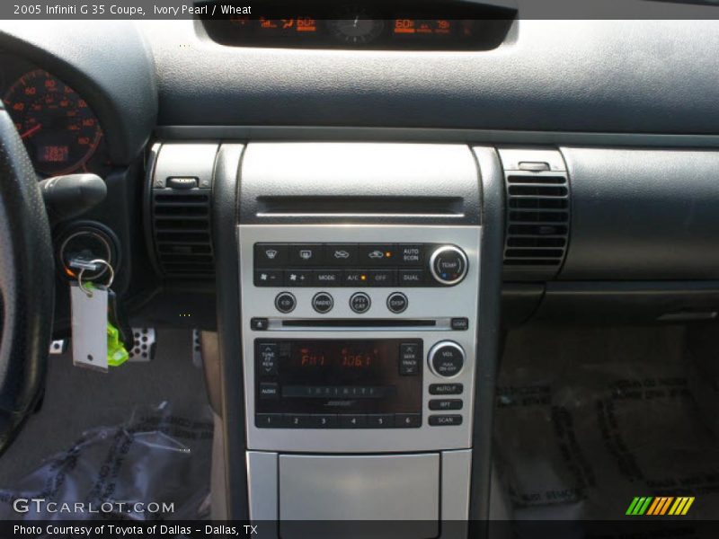 Ivory Pearl / Wheat 2005 Infiniti G 35 Coupe