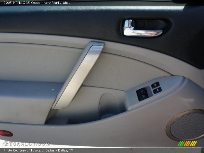 Ivory Pearl / Wheat 2005 Infiniti G 35 Coupe