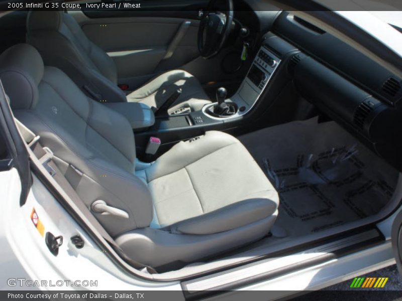 Ivory Pearl / Wheat 2005 Infiniti G 35 Coupe