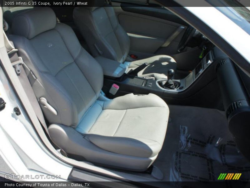 Ivory Pearl / Wheat 2005 Infiniti G 35 Coupe