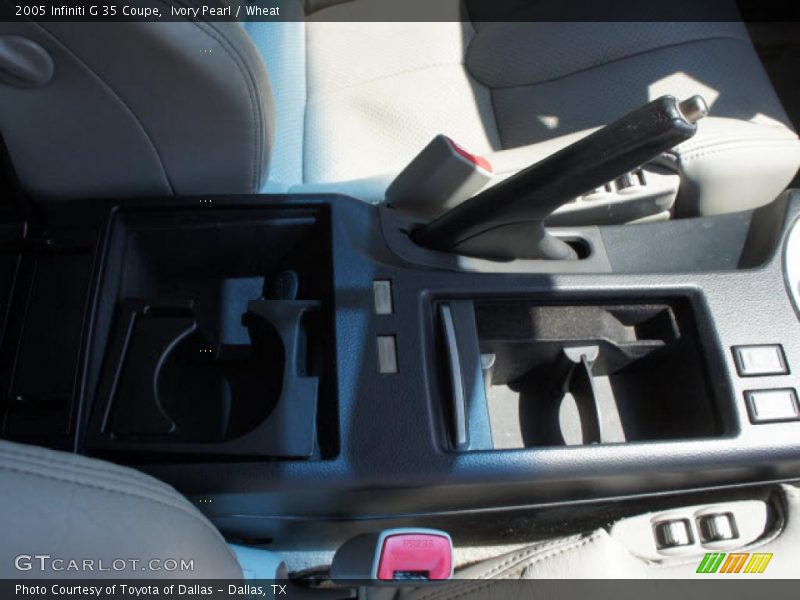 Ivory Pearl / Wheat 2005 Infiniti G 35 Coupe