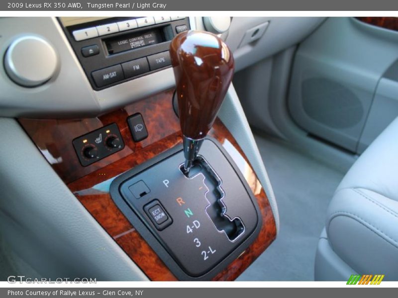 Tungsten Pearl / Light Gray 2009 Lexus RX 350 AWD