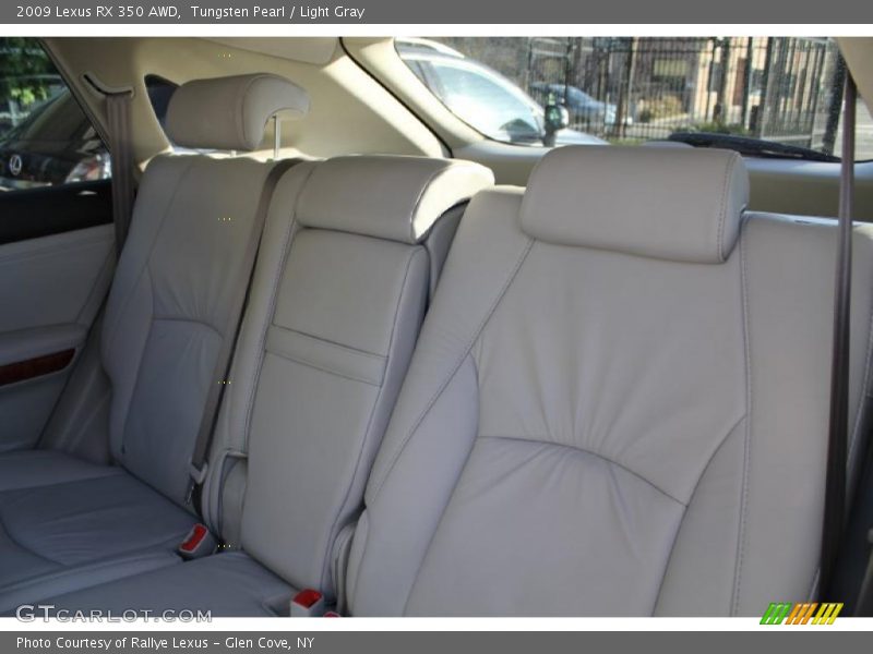 Tungsten Pearl / Light Gray 2009 Lexus RX 350 AWD