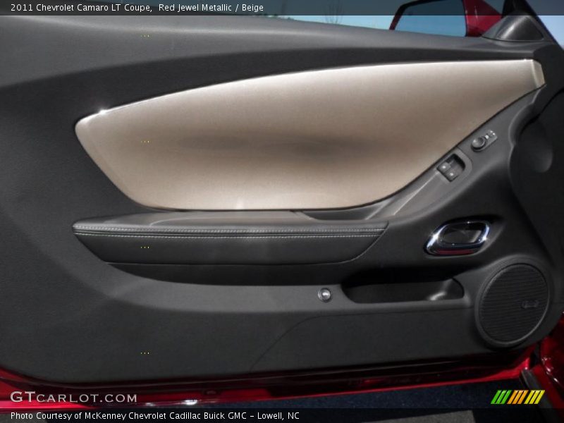 Red Jewel Metallic / Beige 2011 Chevrolet Camaro LT Coupe