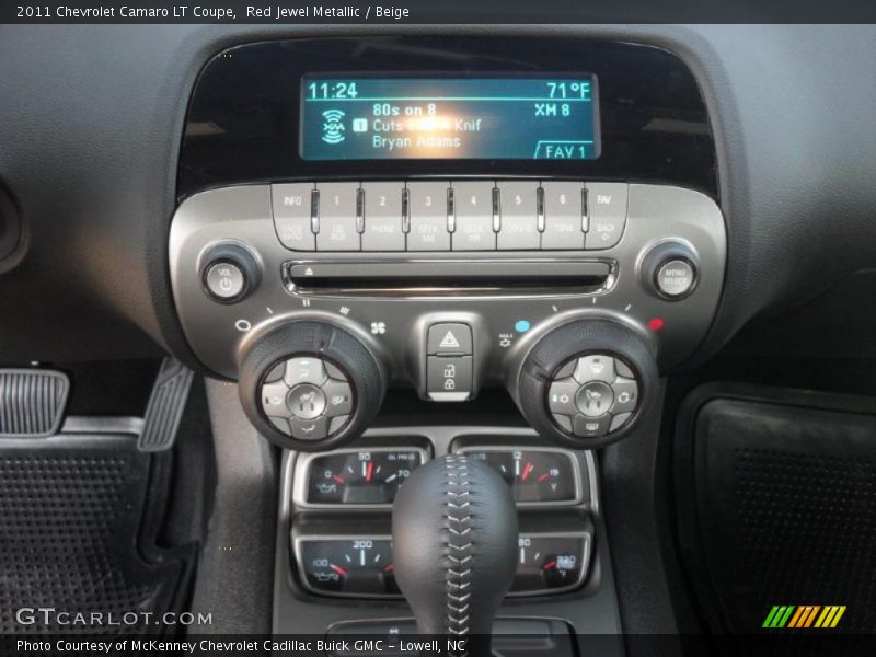 Red Jewel Metallic / Beige 2011 Chevrolet Camaro LT Coupe