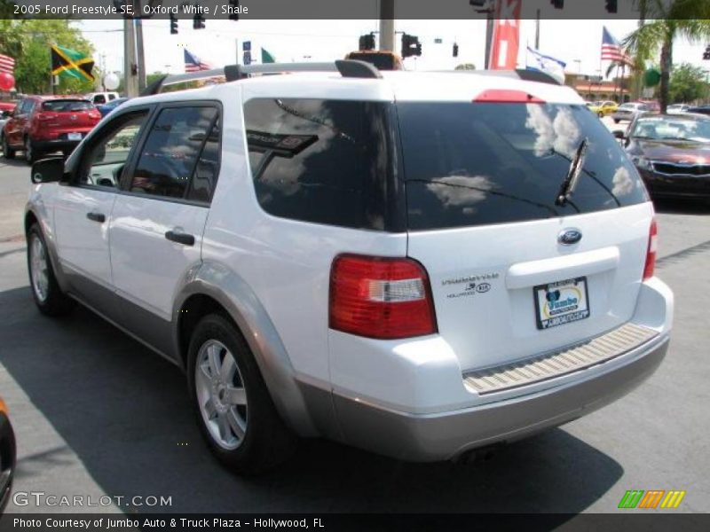 Oxford White / Shale 2005 Ford Freestyle SE