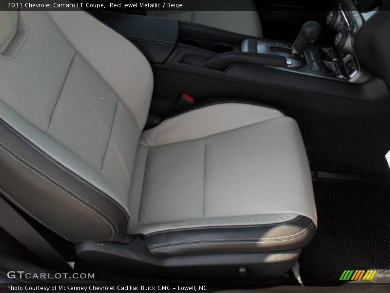Red Jewel Metallic / Beige 2011 Chevrolet Camaro LT Coupe
