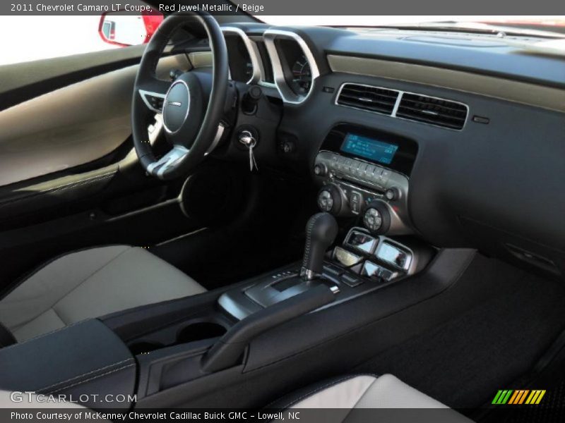 Red Jewel Metallic / Beige 2011 Chevrolet Camaro LT Coupe