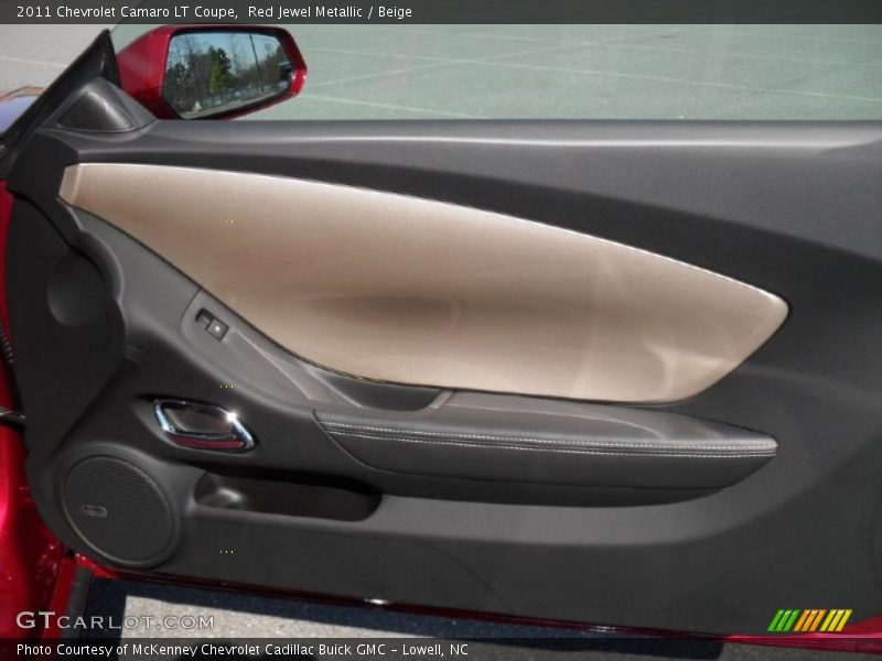 Red Jewel Metallic / Beige 2011 Chevrolet Camaro LT Coupe