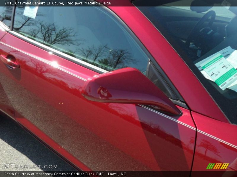 Red Jewel Metallic / Beige 2011 Chevrolet Camaro LT Coupe