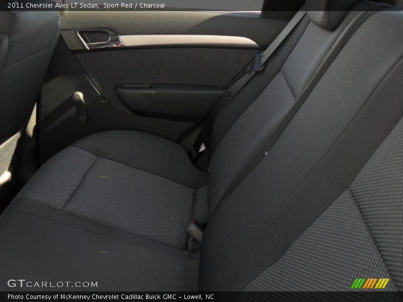 Sport Red / Charcoal 2011 Chevrolet Aveo LT Sedan