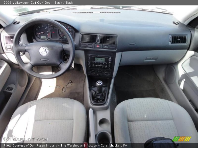 Dashboard of 2006 Golf GL 4 Door