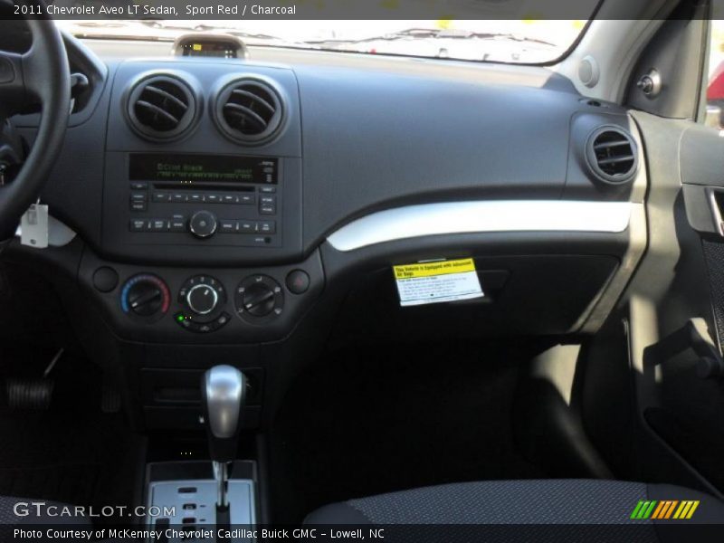 Sport Red / Charcoal 2011 Chevrolet Aveo LT Sedan