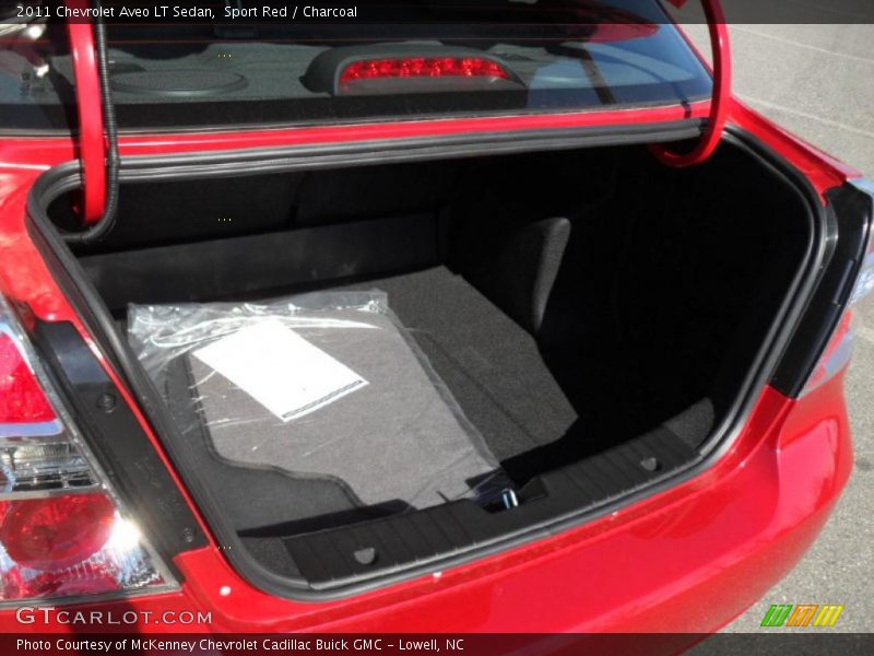Sport Red / Charcoal 2011 Chevrolet Aveo LT Sedan