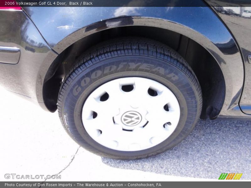 Black / Black 2006 Volkswagen Golf GL 4 Door