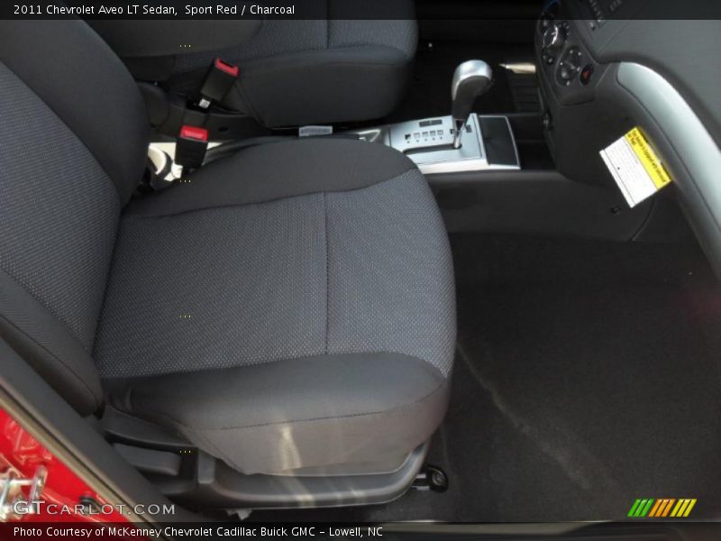 Sport Red / Charcoal 2011 Chevrolet Aveo LT Sedan