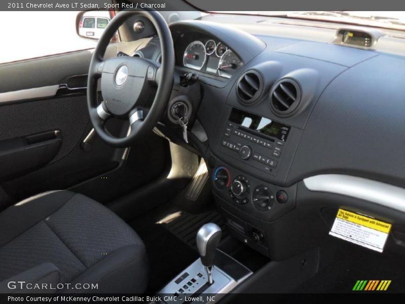 Dashboard of 2011 Aveo LT Sedan