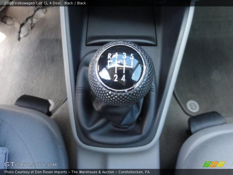  2006 Golf GL 4 Door 5 Speed Manual Shifter