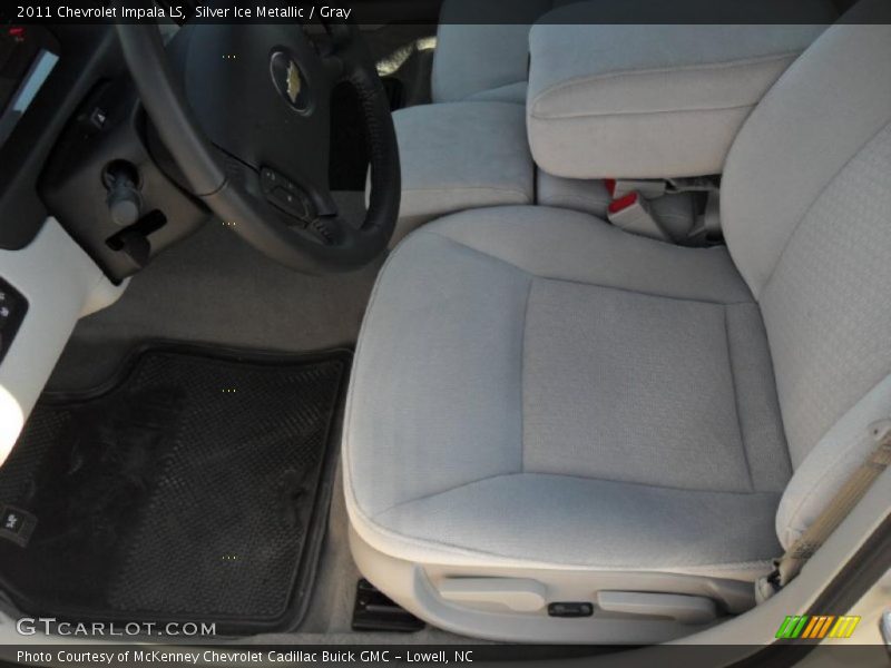 Silver Ice Metallic / Gray 2011 Chevrolet Impala LS