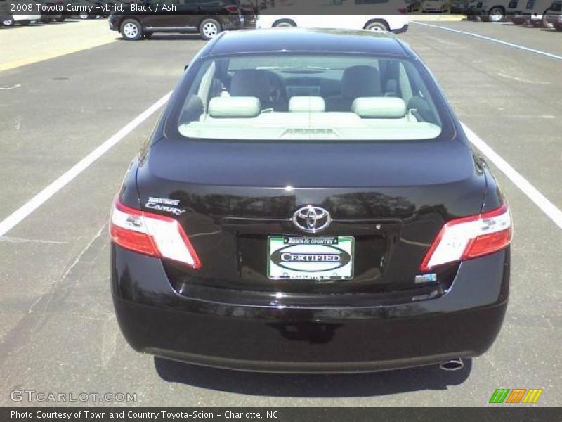 Black / Ash 2008 Toyota Camry Hybrid