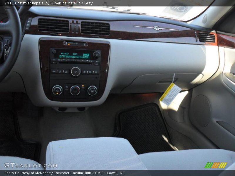 Silver Ice Metallic / Gray 2011 Chevrolet Impala LS