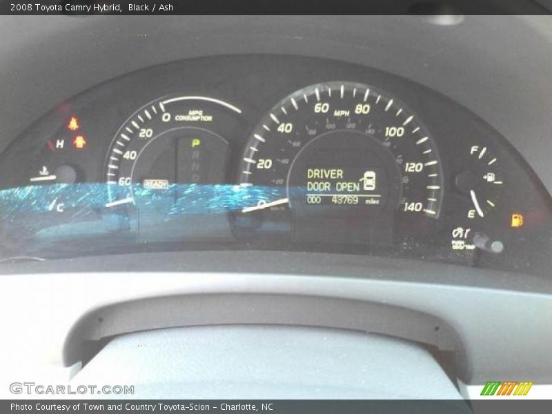 Black / Ash 2008 Toyota Camry Hybrid