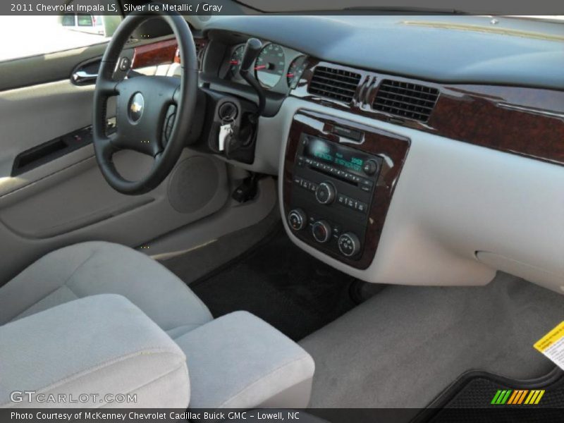 Silver Ice Metallic / Gray 2011 Chevrolet Impala LS