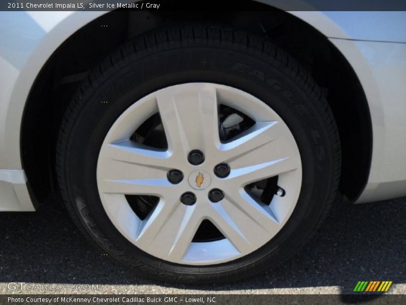 Silver Ice Metallic / Gray 2011 Chevrolet Impala LS