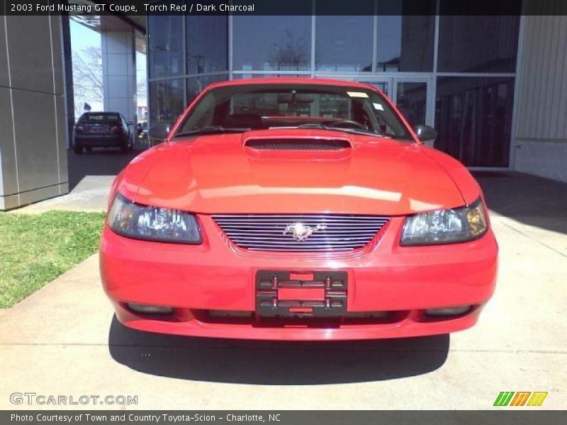 Torch Red / Dark Charcoal 2003 Ford Mustang GT Coupe