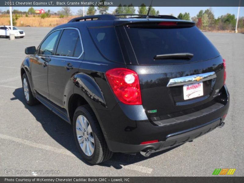 Black Granite Metallic / Jet Black 2011 Chevrolet Equinox LT