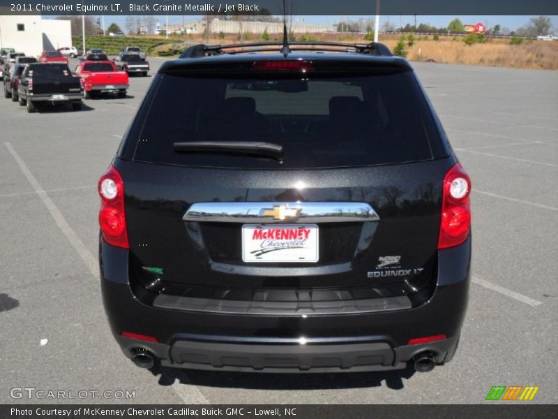 Black Granite Metallic / Jet Black 2011 Chevrolet Equinox LT