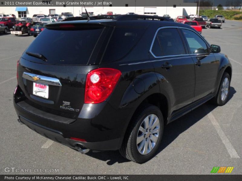 Black Granite Metallic / Jet Black 2011 Chevrolet Equinox LT