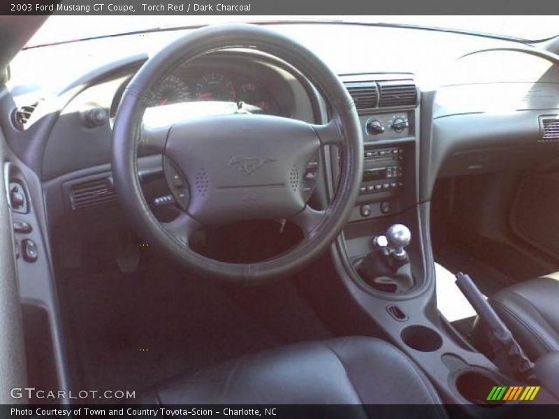 Dark Charcoal Interior - 2003 Mustang GT Coupe 
