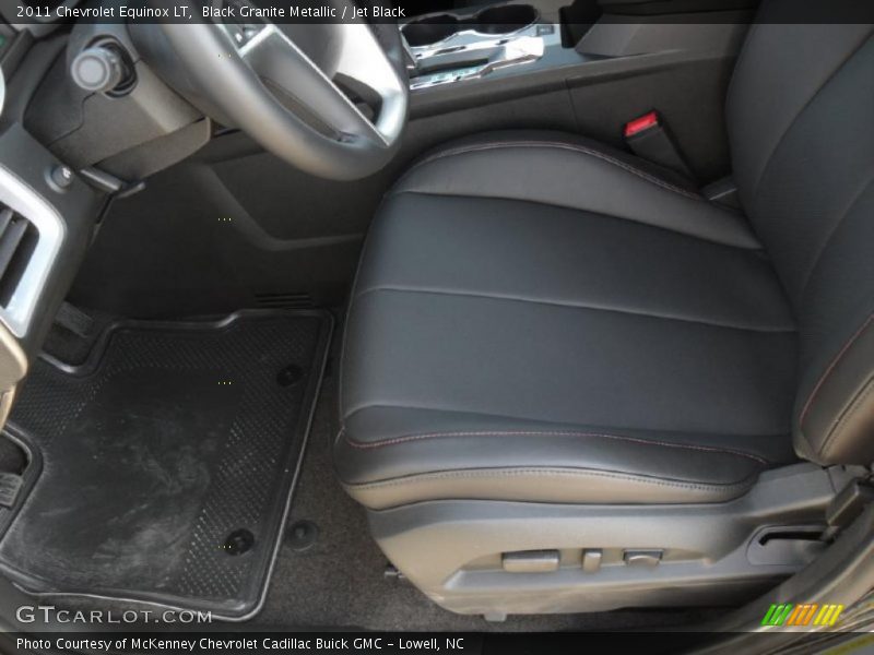 Black Granite Metallic / Jet Black 2011 Chevrolet Equinox LT
