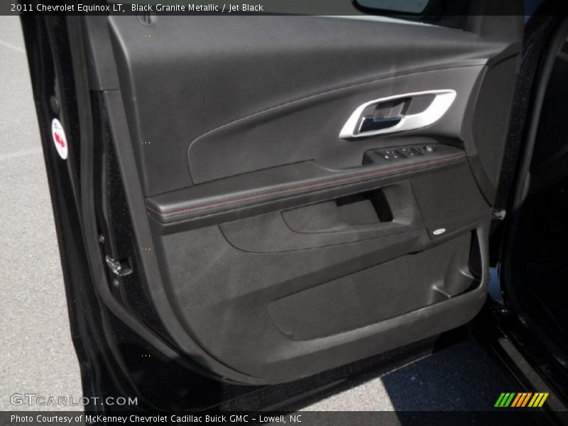 Black Granite Metallic / Jet Black 2011 Chevrolet Equinox LT