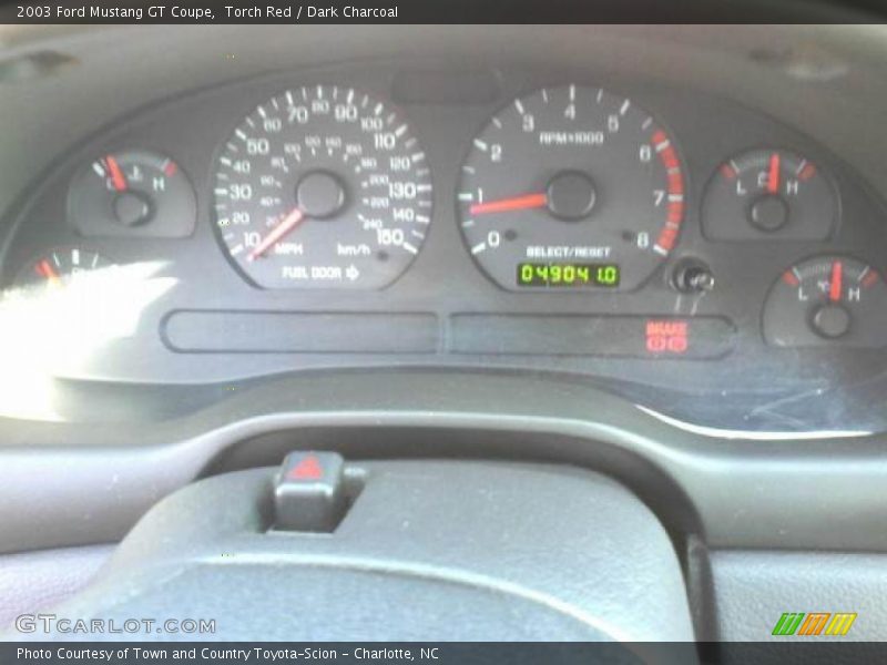  2003 Mustang GT Coupe GT Coupe Gauges